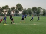 Laatste training S.K.N.W.K. JO9-1 van seizoen 2022-2023 (partijtje tegen de ouders) (113/178)